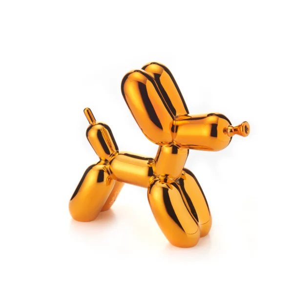 ZAVI Statuina Ballon Dog "Polly" M in piedi ,arancione