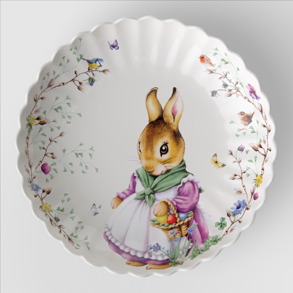 1486443777 foto 1 Villeroy & Boch Scodella da portata decoro "Emma" collezione "Spring Fantasy" - immagine 1