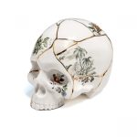 SELETTI Teschio Kintsugi