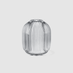 Vaso Fleur trasparente h. 19