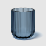 Vaso Fleur blu h. 15