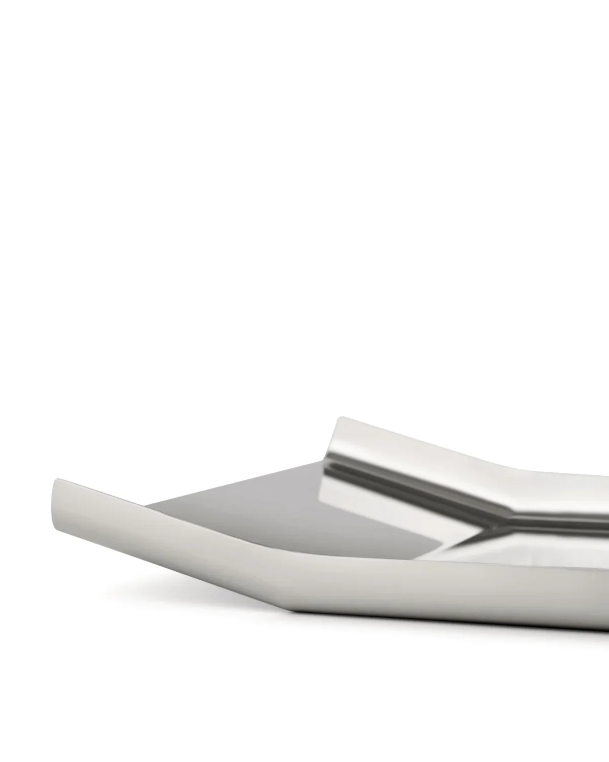 ALESSI Vassoio "Arran" in acciaio inossidabile lucido - immagine 3