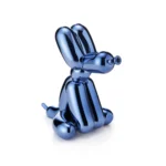 ZAVI Statuina Ballon Dog "Polly" M seduto, blu