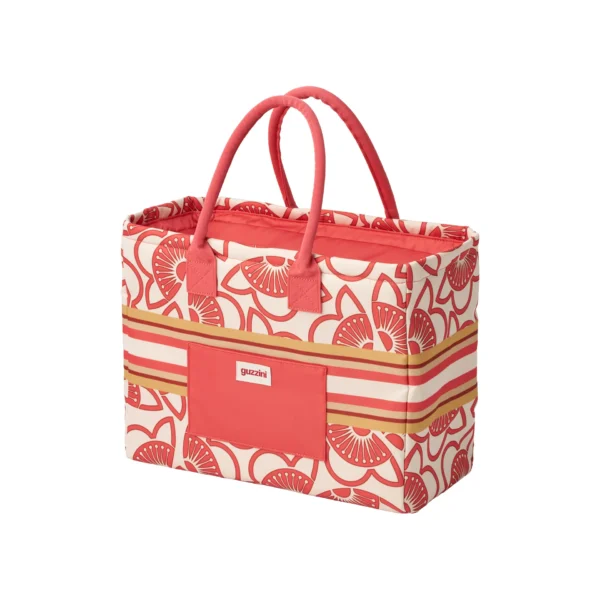 Guzzini Borsa termica linea "ON THE GO" fantasia Blossom Breeze