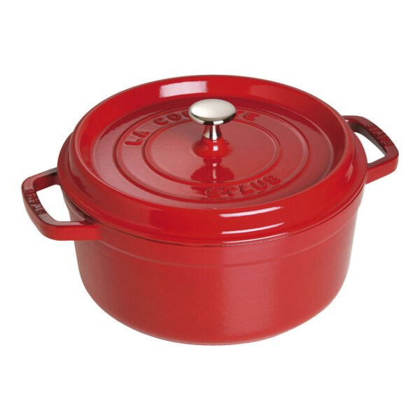 STAUB Cocotte rotonda ø 24 colore rosso