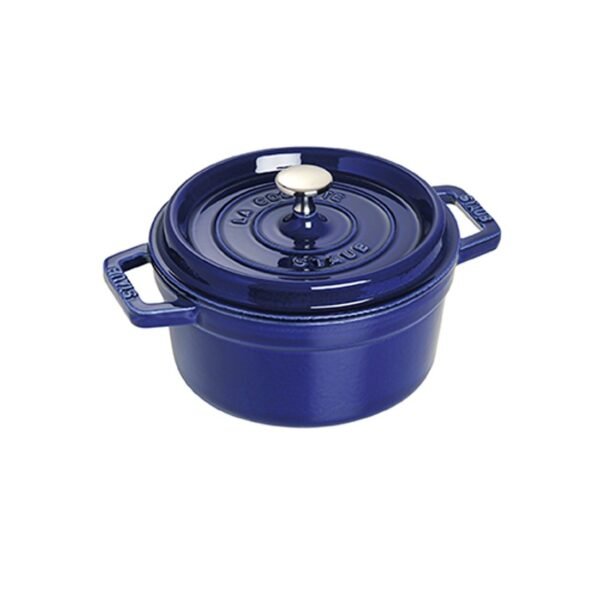STAUB Cocotte rotonda ø 24 colore blu