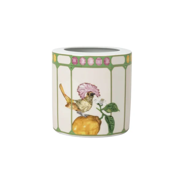 Rosenthal Vaso Swarovski IDYLLIA 17 cm fantasia Marshmallow