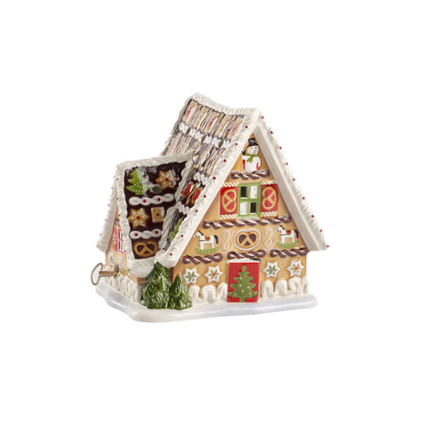 Villeroy & Boch Decorazione linea Christmas Toys "Casetta di panpepato con carillon"