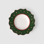 Villeroy & Boch Set 6 piatti fondi Toy's Delight colore verde