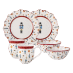 Villeroy & Boch Set da colazione 6 pz Toy's Delight decoro "Schiaccianoci"