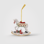 Villeroy & Boch Addobbo natalizio "Cavallo a dondolo" Christmas Classics 2025