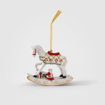 Villeroy & Boch Addobbo natalizio "Cavallo a dondolo" Christmas Classics 2025