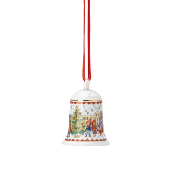 Hutschenreuther Ornamento campana collezione Weihnachtsklänge 2023