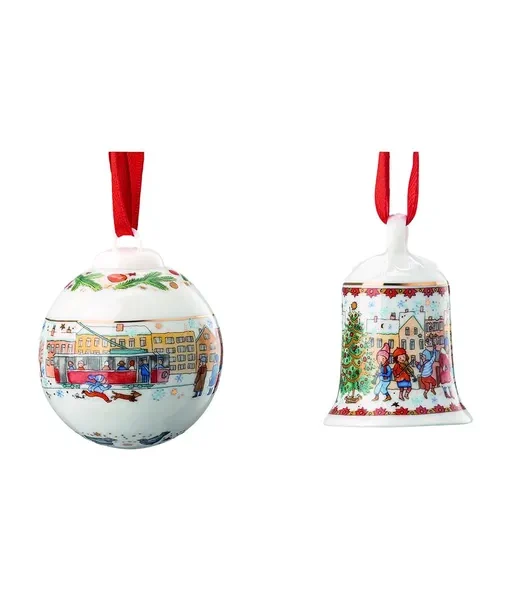 Hutschenreuther Miniset Ornamenti collezione Weihnachtsklänge