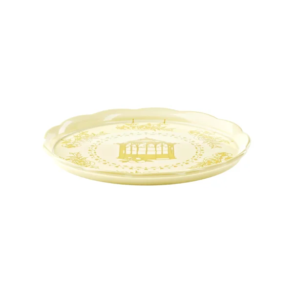 Guzzini Vassoio tondo grande "JOSEPHINE" colore Dusty yellow