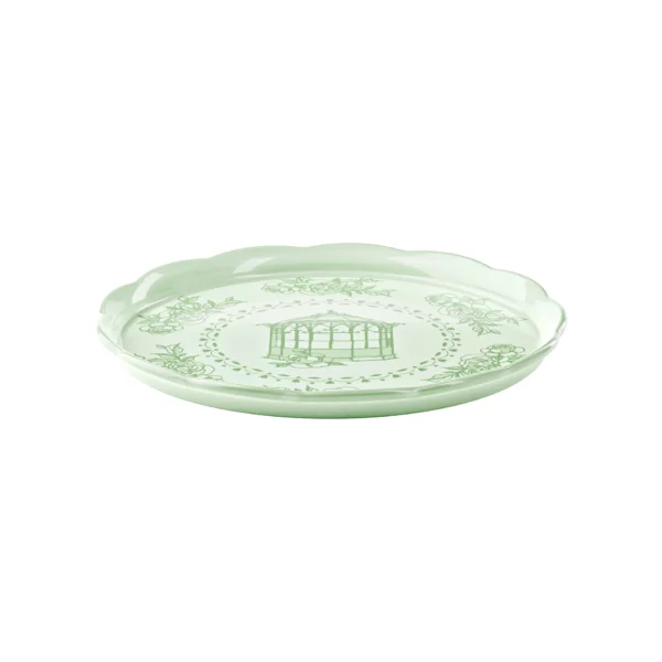 Guzzini Vassoio tondo grande "JOSEPHINE" colore Dusty green