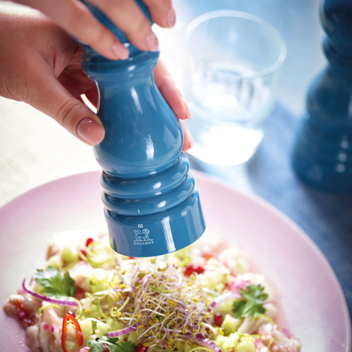 Peugeot Macinasale h 18 "Paris Rama u'Select", colore acqua - immagine 3