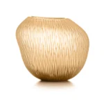 IVV Vaso Carving h. 24 colore pesca