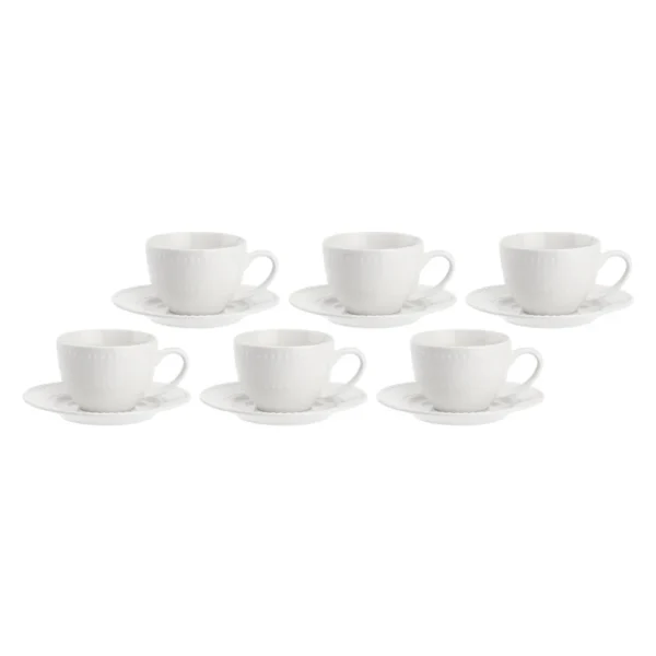 LA PORCELLANA BIANCA Set 6 tazzine da caffè con piattino "Collina"