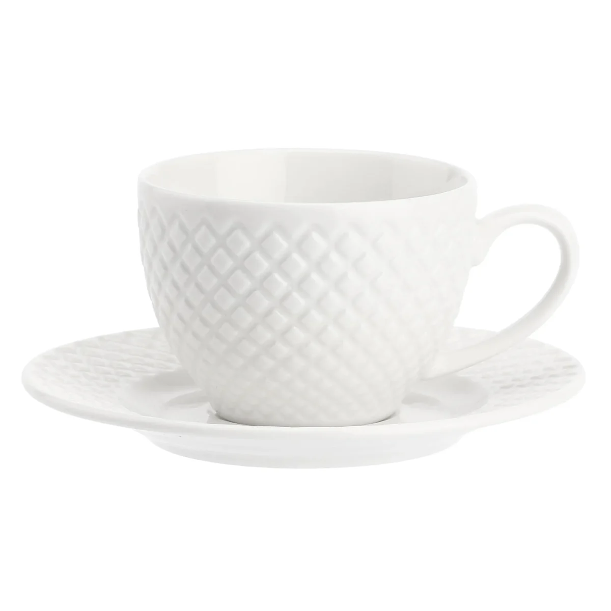 U10276009A83 foto 1 LA PORCELLANA BIANCA Set 6 tazzine da caffè con piattino "Reale" - immagine 2