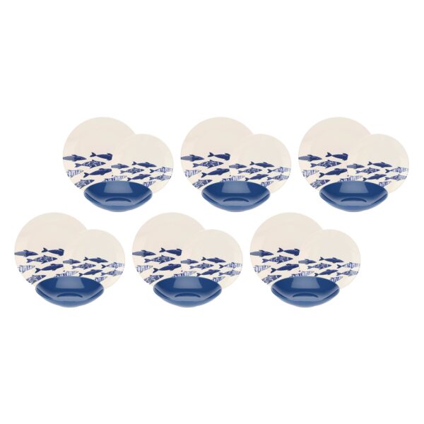 ROSE&TULIPANI Set Tavola "The Blu Ones" 18 pz