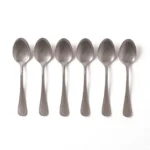 Sambonet Set 6 cucchiai dolce/frutta "Contour" design Csaba Dalla Zorza