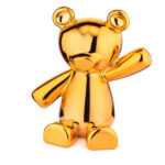 ZAVI Sratuina Orsetto seduto che saluta linea Polly arancione