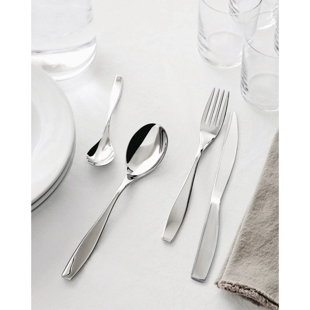 ALESSI Servizio di posate da tavola  "Dune" 24 pz - immagine 2