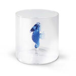 WD LIFESTYLE Bicchiere MONTEREY LINE decoro "cavalluccio marino"
