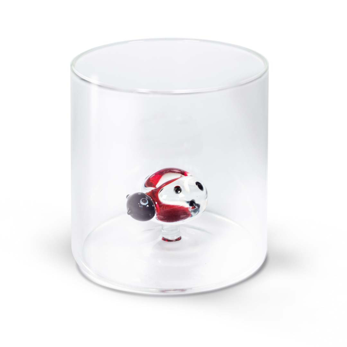 WD566COC foto 1 WD LIFESTYLE Bicchiere MONTEREY LINE decoro "coccinella" - immagine 1