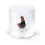WD LIFESTYLE Bicchiere MONTEREY LINE decoro "gallina"