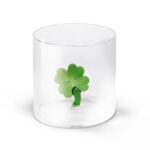 WD LIFESTYLE Bicchiere MONTEREY LINE decoro "quadrifoglio"