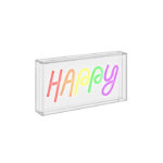 WD LIFESTYLE Lampada neon TOKYO LINE decoro "Happy"