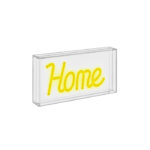 WD LIFESTYLE Lampada neon TOKYO LINE decoro "Home"