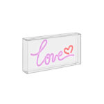 WD LIFESTYLE Lampada neon TOKYO LINE decoro "Love"