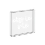 WD LIFESTYLE Lampada neon TOKYO LINE decoro "c'est la vie"