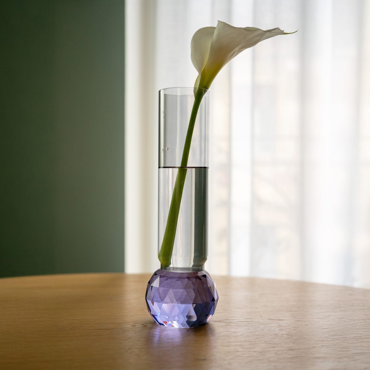 WD LIFESTYLE Vaso alto ANVERSA LINE viola - immagine 2