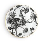 WEISSESTAL Piatto piano Souvenir de Voyage decoro "Tangerine Garden" design Simone Guidarelli
