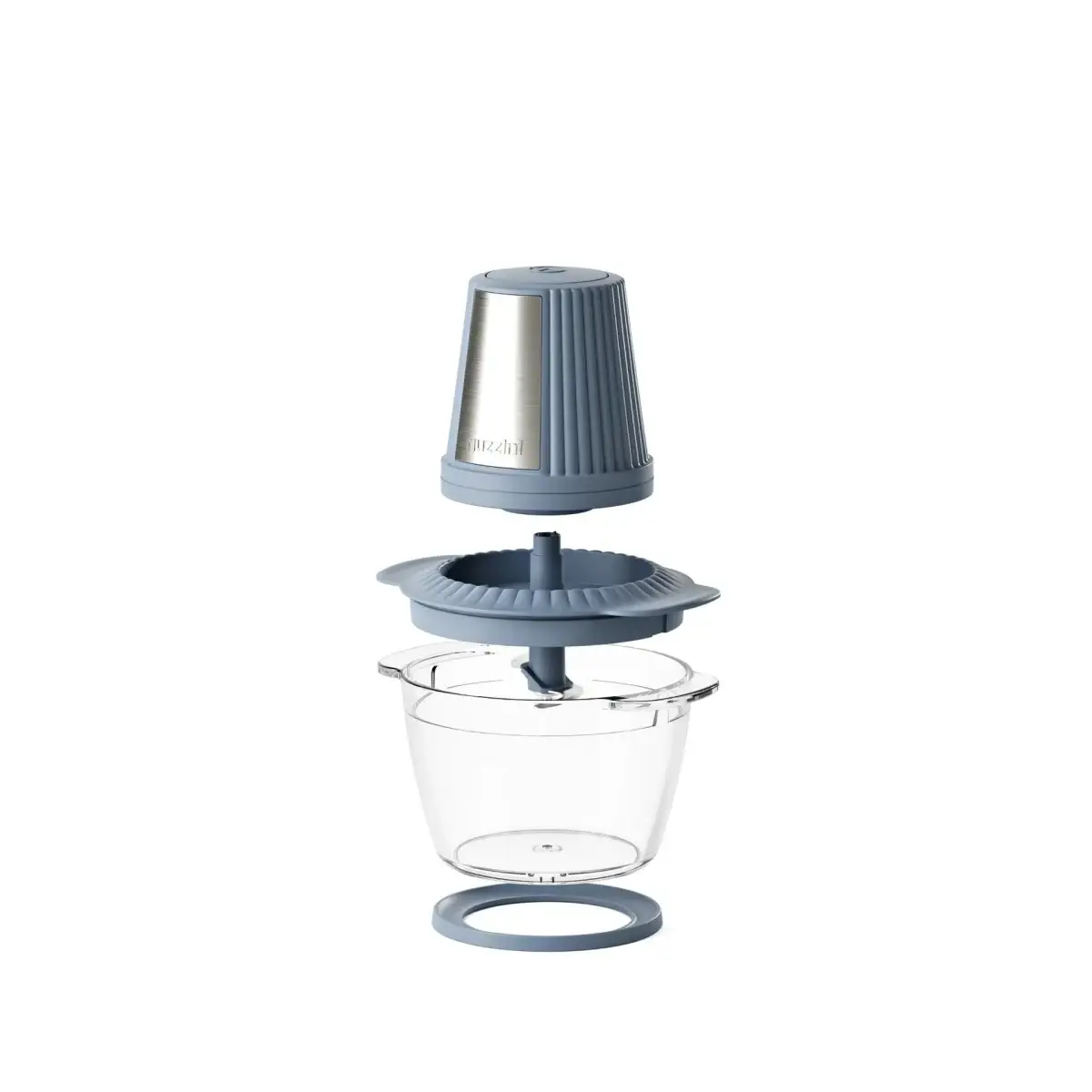 Guzzini Tritatutto elettrico collezione Sous Chef colore Navy blue - immagine 2