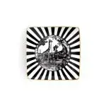 WEISSESTAL Svuotatasche Souvenirs de Voyage decoro "Stripes Sunset Safari" design Simone Guidarelli