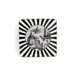 WEISSESTAL Svuotatasche Souvenirs de Voyage decoro "Stripes Oriental Dream" design  Simone Guidarelli