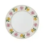 Rosenthal Set 6 Piatti piani Swarovski IDYLLIA decoro Marshmallow