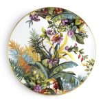 WEISSESTAL Piatto da portata collezione Exotic Jungle design Simone Guidarelli colore White