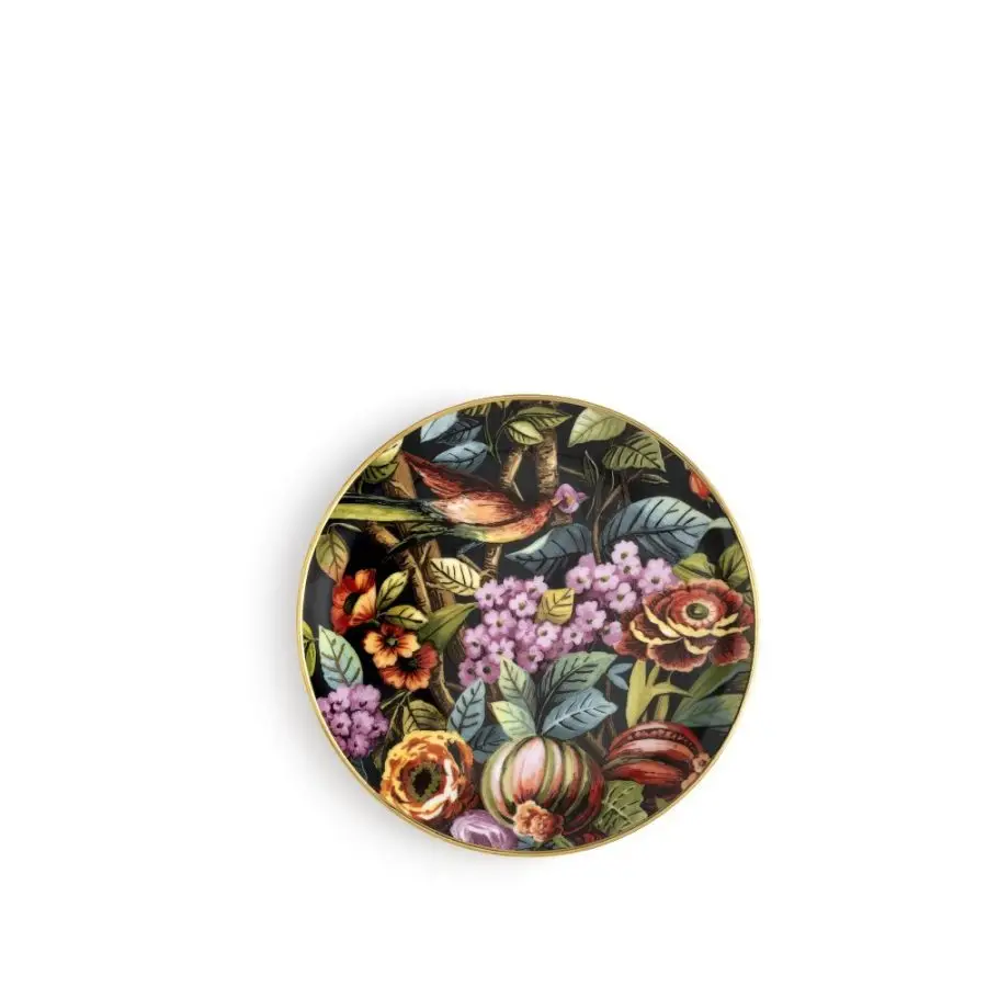 SG2000045 foto 1 WEISSESTAL Set 2 piatti pane collezione Exotic Jungle design Simone Guidarelli colore Midnight - immagine 1