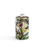 WEISSESTAL Vaso h. 20 collezione Exotic Jungle design Simone Guidarelli colore Sky