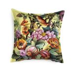 WEISSESTAL Cuscino quadrato colore Avocado collezione Exotic Jungle design Simone Guidarelli