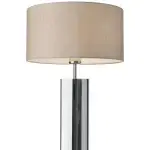 Villeroy&Boch Lampada da tavolo PRAG base acciaio e tessuto beige