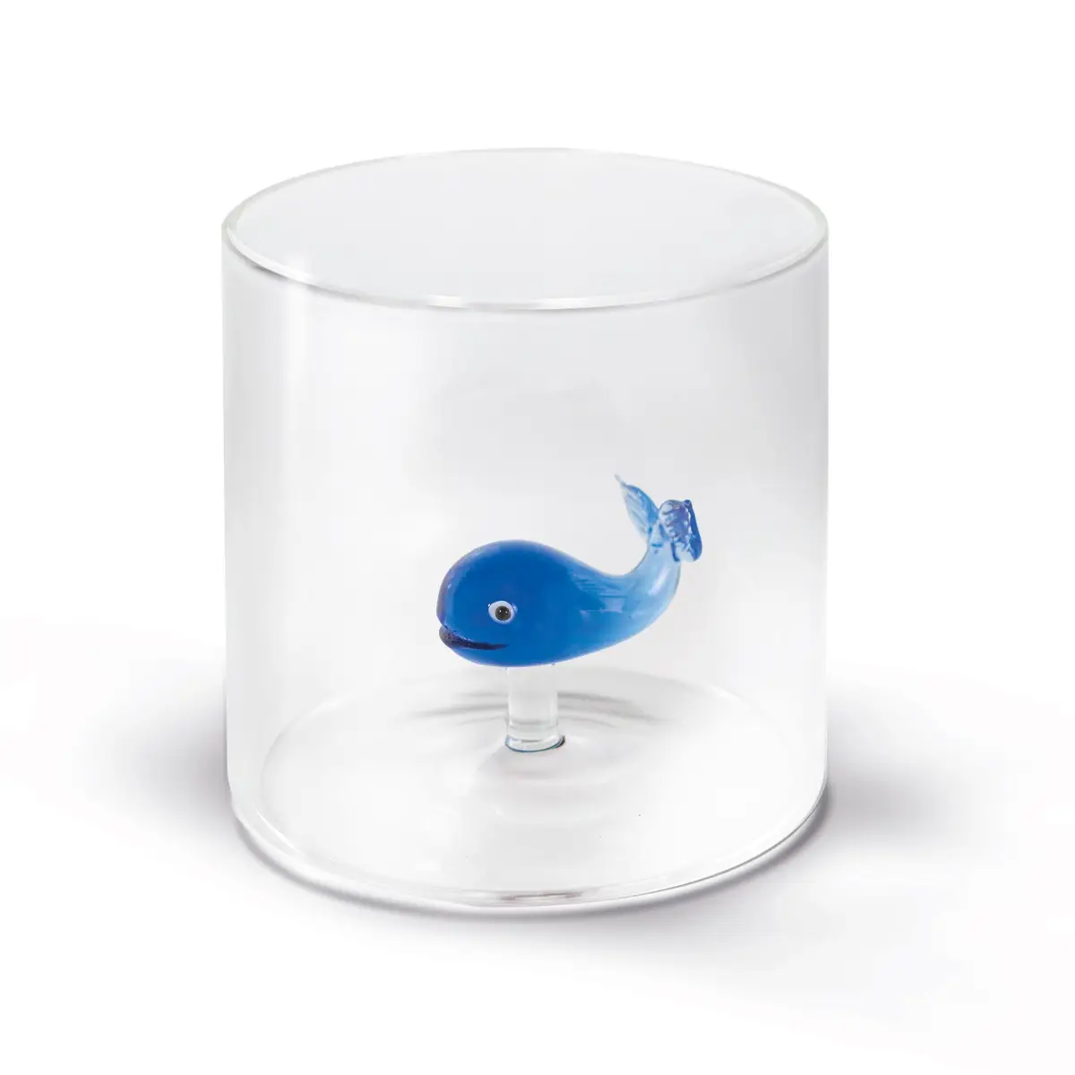 WD566BAL WD LIFESTYLE Bicchiere MONTEREY LINE decoro "balena" - immagine 1