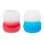 WD LIFESTYLE Set 2 bicchieri acqua bicolore # C SAMARCANDA LINE