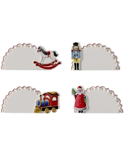 villeroy & boch set 4 segnaposti collezione toy's delight
